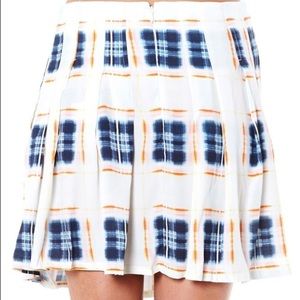 NWT Evil Twin Skyler Pleated Skirt, Sz XS